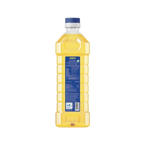 Image of Sano Canola Oil - Cooking Oil for Daily Use | Recommended by Experts for All Types of Cuisines | 1+1 Litre Bottle (Pack of 2)