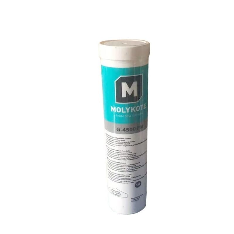 Molykote G-4500 FM 400g Grasso sintetico multiuso grado alimentare bianco per cuscinetti ingranaggi macchinari alimentari contatto alimentare occasionale consistenza leggera PTFE