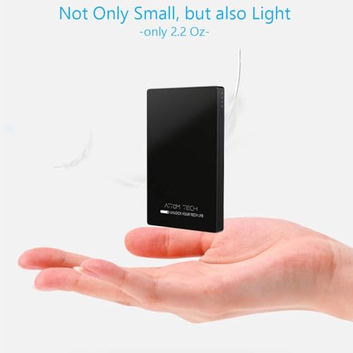 Power Bank portátil ultradelgado 3000mAh con doble puerto USB miniatura 7