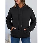 Trendy Queen Women's Winter Fleece Sherpa Lined Hoodie Casual Warm Pullover Hooded Sweatshirt - Image 2