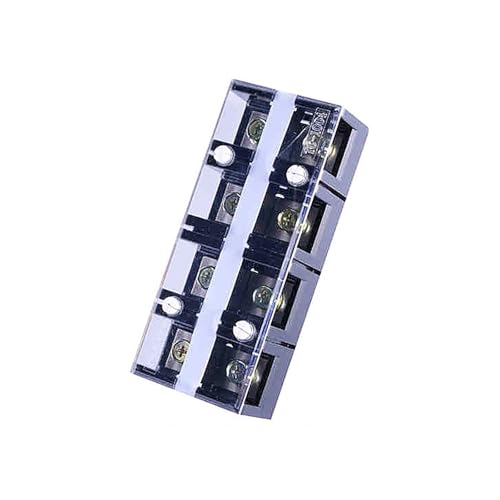 Bloque de terminales negro TC-1004 para cajas de empalme y paneles