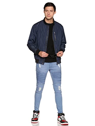 Image of Dusky Bird Men's Full Sleeve Lightweight Winter Jacket