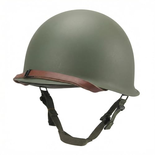 Casque tactique M1 en acier vert pour vos sessions de cosplay militaire et sorties outdoor