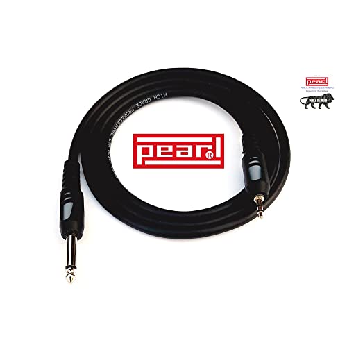 Image of PEARL 4.5 Feet AUX Cable (EP Stereo - P38) - Black