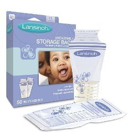 Lansinoh Breast Milk Storage Bags, 50-Count Pack of 6 -  20450