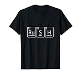 Rush (Ru-S-H) Periodic Tee Table Element Chemistry Gift T-Shirt