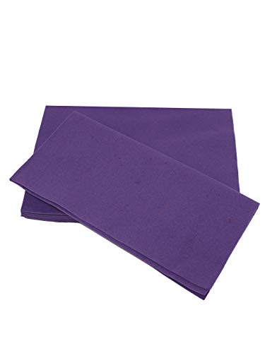 Elina Home 16”X16” Decorative Home Disposable Dinner Napkins | Linen Cloth Napkin Like Paper | Cocktail Wedding Party | (Lavender, 25) #TOP5