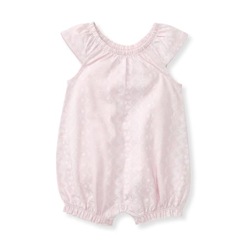 Image of Burt's Bees Baby baby-girls Bubble Romper, 100% Organic Cotton One-piece Bubble Shortall and Layette Set Girl Outfit