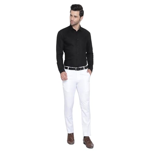 Image of SUCHEH Men's Reguler Fit Polycotton Trouser Pant's Formal Trouser Casual Trouser Pants