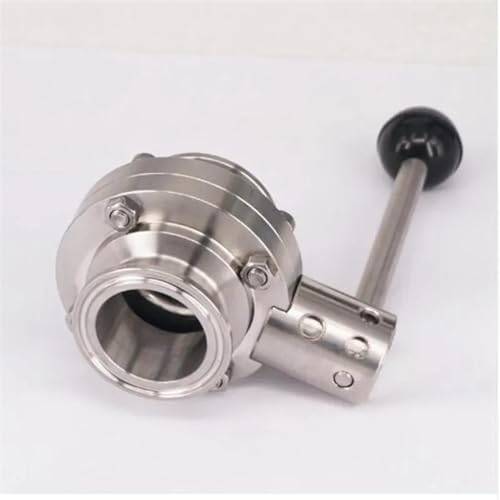 Vanne 102 mm SS304 étanche contre la contamination des fluides - 3