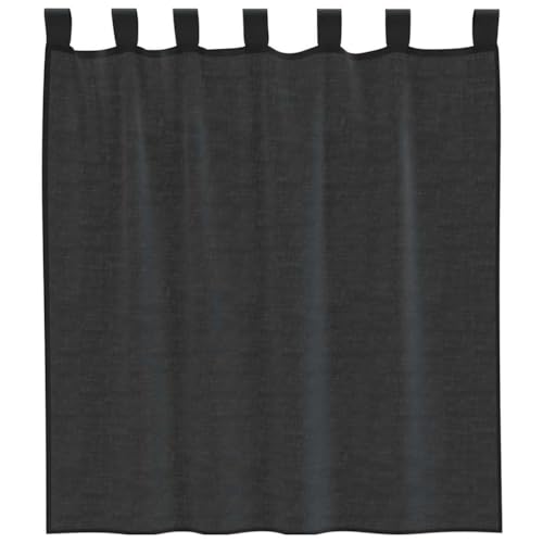 Lot de 2 rideaux en voile 100% polyester de haute qualité - 4