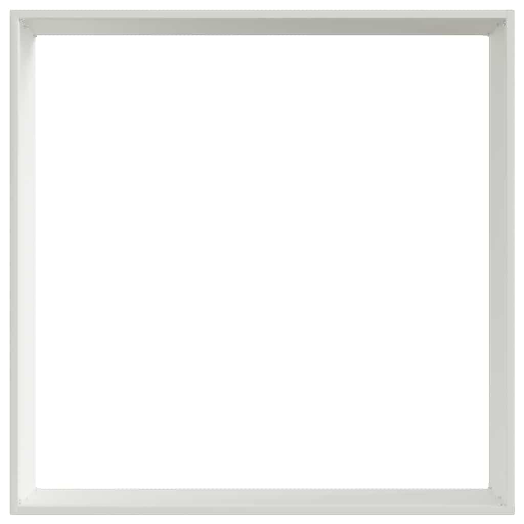 Lot de 6 bordures de gazon en acier 60 x 60 x 13 cm