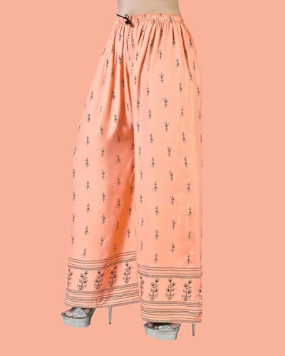 Image of Women's Regular Fit Rayon Palazzos