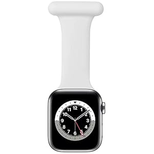 Compatible with Apple Watch Strap 38mm/40mm/41mm/42mm/44mm/45... Infection Control Design Pin Fob for Nurses Doctors Healthcare Paramedics
