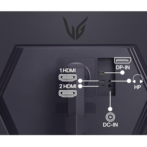 Image of LG 32GS75Q 80cm (32 Inch) Ultragear QHD (2560x1440) IPS Gaming Monitor, 180Hz, 1ms, NVIDIA G-SYNC Compatible, AMD FreeSync, Anti-Glare, HDR10, DP, HDMI X 2, HP Out, Tilt /Height /Pivot Stand, Black