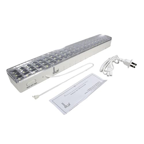 Lámpara LED recargable de emergencia 30 lampara led recargable de emergencia marca ILLUX (3)