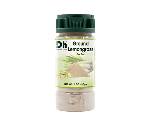 DH FOODS Gemahlene Zitronen Gras – Vietnamesisches Gewürz für Curry, Grill, Marinade & mehr...