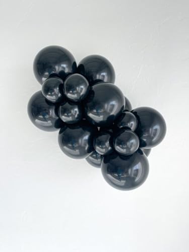 Tuf Tex 11 Black Latex Balloons BIG BAG Bulk Pack 200 Balloons per bag.