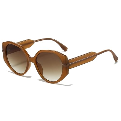 Lunettes de soleil rondes de vacances pour un style décontracté