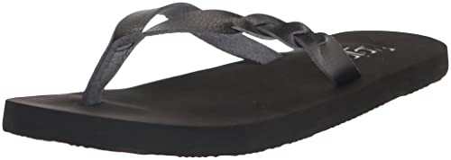 Flojos 361-BLK Women'S Serenity Flat Sandal cover