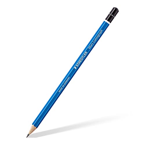 Lápices de grafito STAEDTLER Mars Lumograph F x12 miniatura 2