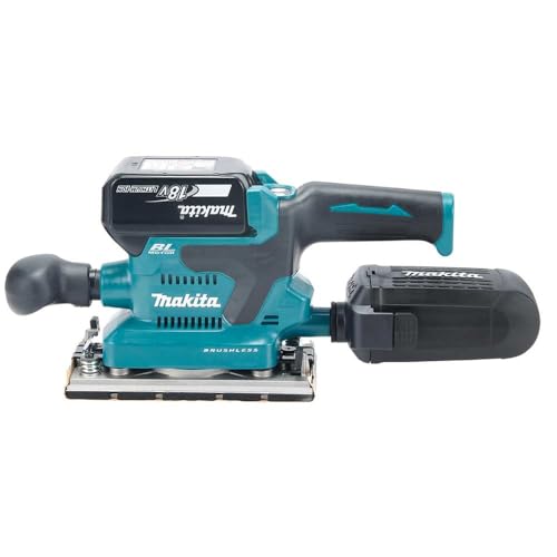 Ponceuse vibrante 18V LXT ® MAKITA avec 2 batteries 18V 5Ah chargeur MAKPAC DBO382RTJ - vue 4