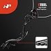 A-Premium Fuel Tank Filler Neck Pipe Hose Compatible with Nissan Maxima 1999, Naturally Aspirated