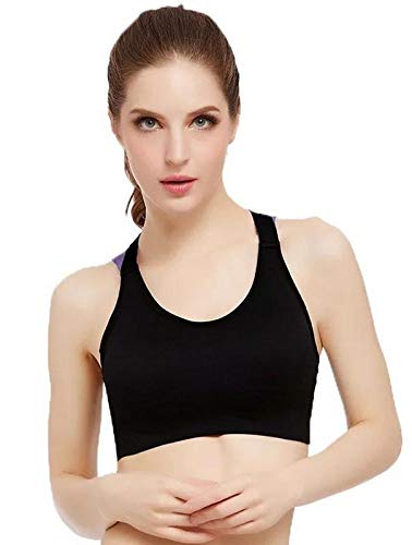 Wave FashionWomen's Nylon Padded Wired Sports Bra