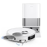 DREAME L40s Ultra Robot Vacuum and Mop, 19,000Pa Suction, Auto-Empty, Mop Self-Cleaning, 100% Detangling DuoBrush, Extending Mops and Side Brush, 1.57in Obstacle Clearing, App & Voice Control (White)