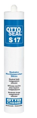Otto OTTOSEAL S17 Hochtemperatur Silikon 310ml Kartusche C65 ROTBRAUN