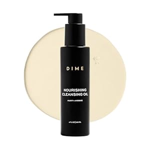 DIME Beauty Nourishing Cleansing Oil, 4 FL OZ (120 ml) – Cleanser & Makeup Remover, Formulated with Meadowfoam & Jojoba Oil for Skin