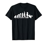 Gärtner Evolution Garten Blumen Pflanzen Schubkarre Harke T-Shirt