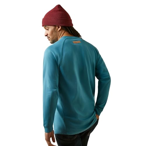 Image of ARIAT Men's Rebar Cotton Strong Block
