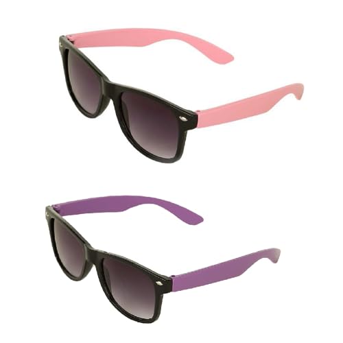 Image of DEPARTED Kids Sunglasses UV Protected Rectangular Medium Size For Boys & Girls (Age 5 to 7) Pack of 2