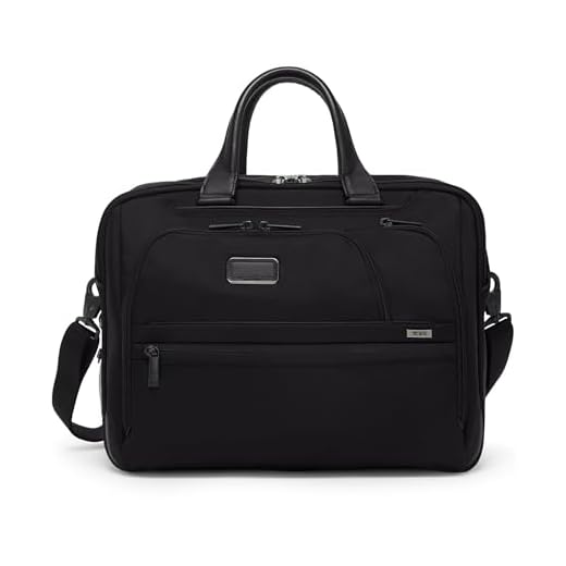TUMI Alpha Medium Laptop Briefcase