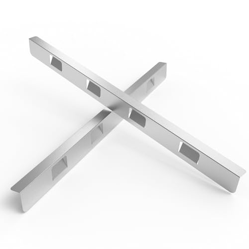 MOFINO Stove Gap Covers 316 Stainless Steel 2 Pack 23.2 Stove Gap Filler Heat Resistant Stove Gap Guards Between Stove and Counter Slide In Range Trim Kit for Kitchen Silver