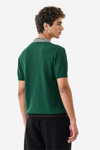 Image of SNITCH Men's Sleeveless Slim Fit T-Shirt | Ribbed Texture & Breathable Fabric | Polyester Blend Material with Stretchability | Casual Wear for Layering & Everyday Use