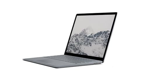 Microsoft Ordenador portátil Surface 2017 con Intel Core i5-7200U (13,5 pulgadas, 8 GB de RAM, SSD de 256 GB) (QWERTY inglés) platino (reacondicionado)