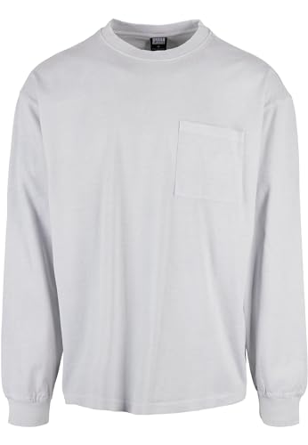 Urban Classics Longsleeve homme avec poche poitrine idéal pour un look urbain casual