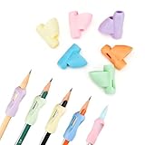 JYNXOR 10 Piezas Adaptador Lapiz para Niños Corrector de escritura para Niño,Adaptador de Lapiz para Niños,Agarres para Lápices Adecuado de Lápiz Herramienta Ayuda Escribir para Niño Adultos