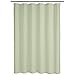 Produktbild AmazonBasics  Polyester-Duschvorhang Bowery, Sämling, 183 x 183 cm