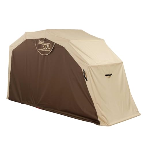 DOPPELGANGER　バイクシェルター３　DCC570-BR(ブラウン)