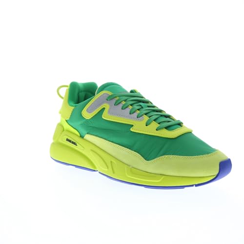 Diesel Men's S-Serendipity LC Sneakers, Jelly Bean/Lime Punch, 9
