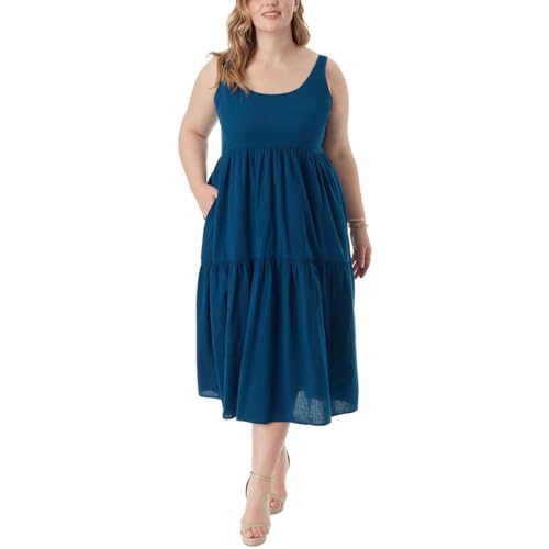 Image of Jessica Simpson Women's Cheryl Tiered Maxi Dress