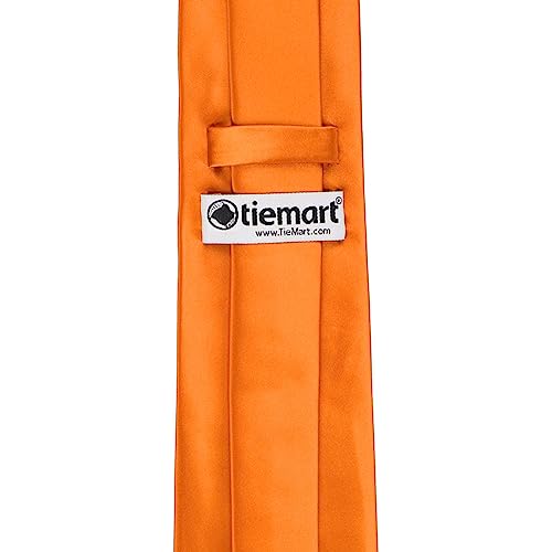 Image of tiemart Premium Solid Color Necktie