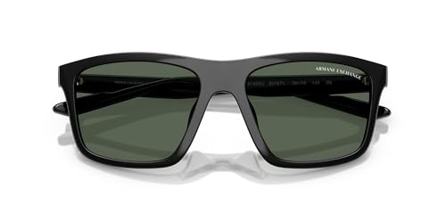 Image of Armani Exchange mens Ax4149su Universal Fit Square Sunglasses