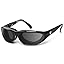 Glossy Black Frame-clear to Dark Gray Lenses