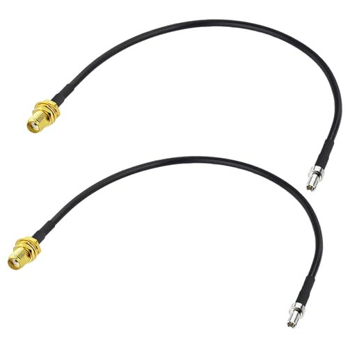 Cable coaxial SMA a TS9 Yuslao de 30cm que estabiliza la señal de routers y módems USB 4G