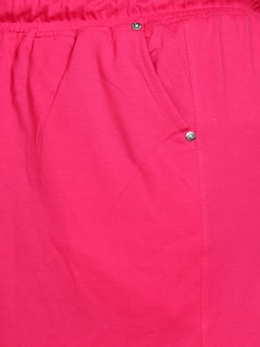 Image of CUPID Plain Comfortable Plus Size Barmunda /Shorts for Sports, Yoga, Daily Use Gym, Night Wear, Casual Wear for Girls