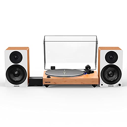 Fluance Reference RT85 High Fidelity Vinyl Turntable with PA10 Phono Preamp and Ai41 Powered 5